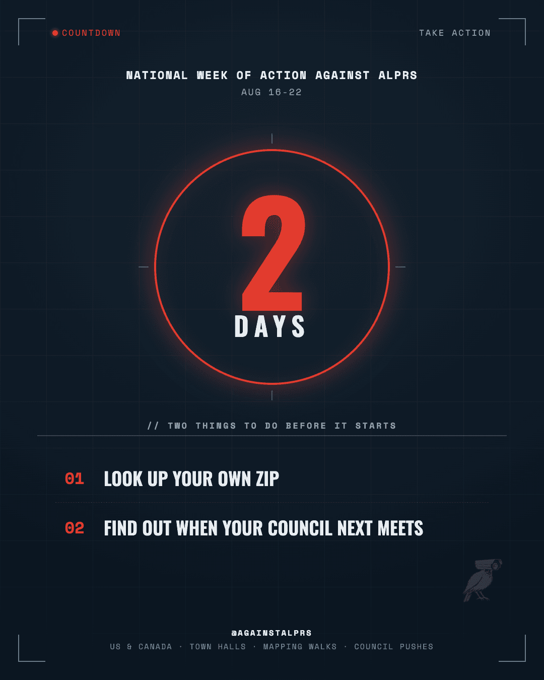 Week of Action — 2 Days (Aug 2026)