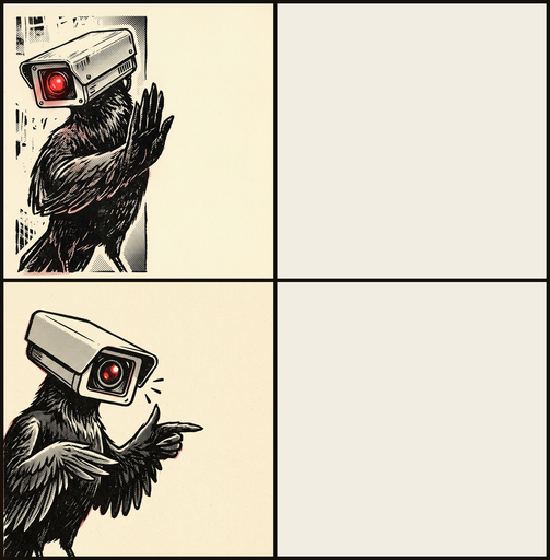 template of #51 drake (caption-stripped, ghost text)